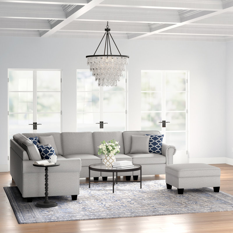 Three Posts™ Kittleson 7 Piece Upholstered Sectional & Reviews Wayfair